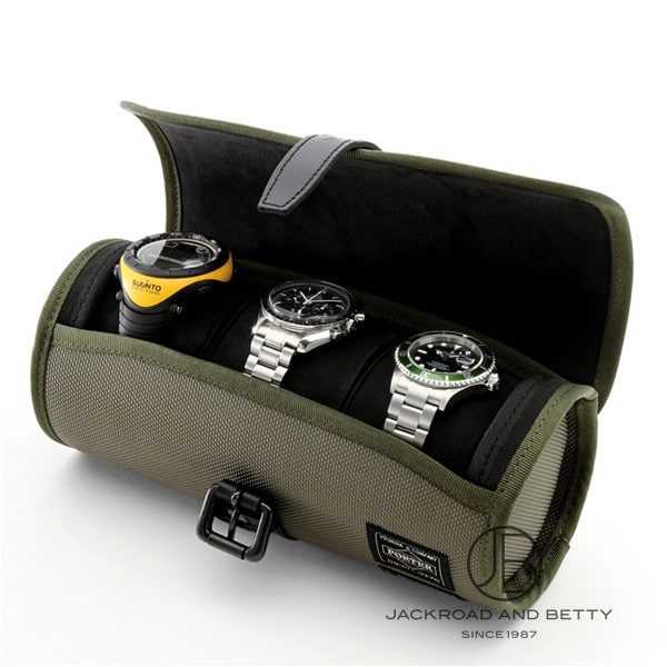 JackRoad×PORTER コラボレーション オリジナル ウォッチケース[olive
