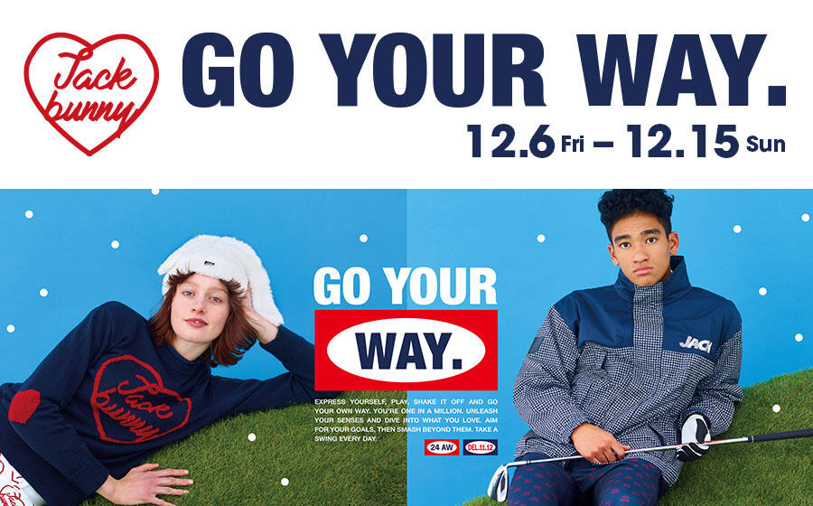 JACKBUNNY GO YOUR WAY. FAIR｜News｜Jack Bunny!!