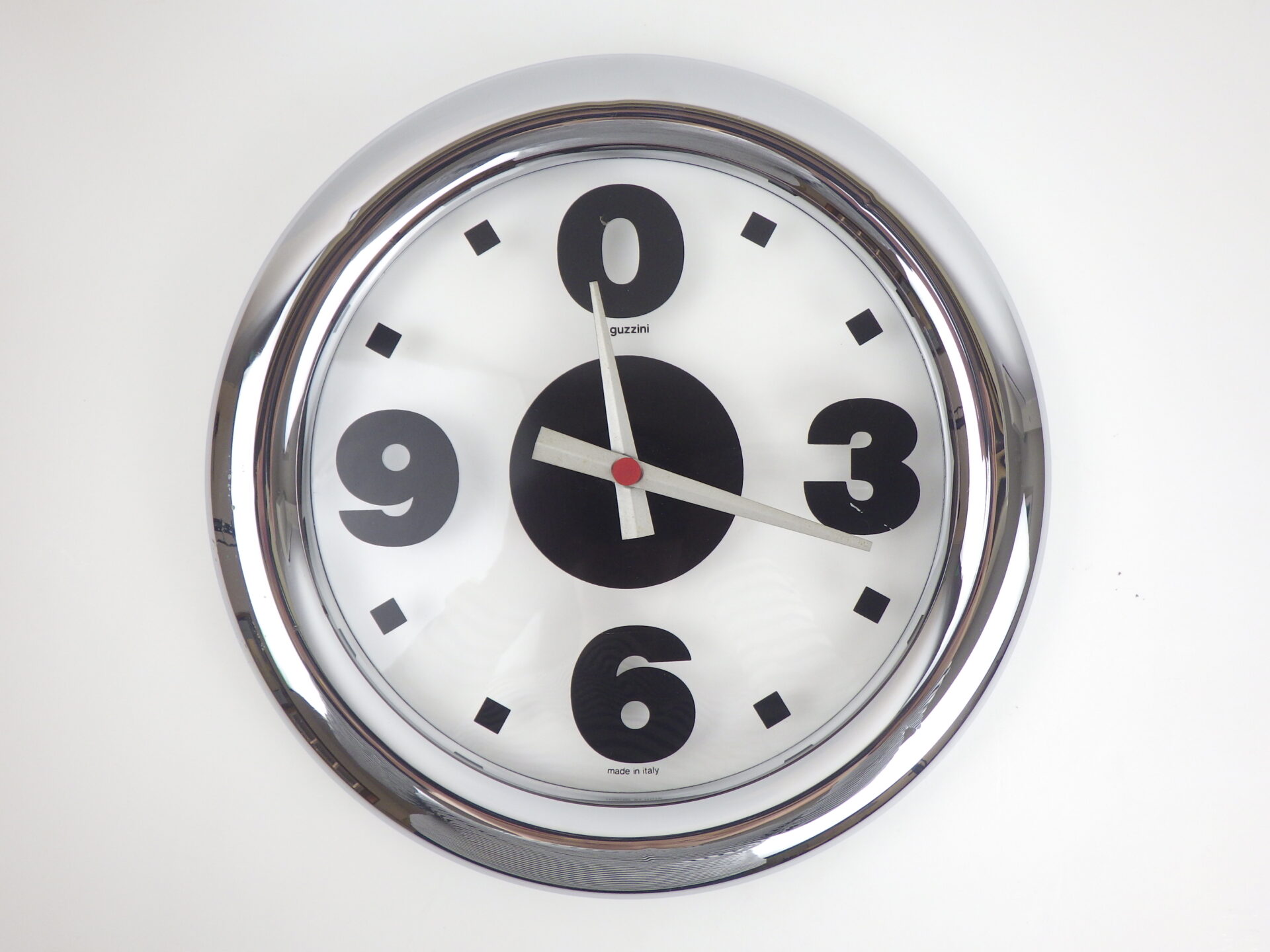 guzzini” Vintage Wall Clock グッチー二 ビンテージ ウォールクロック