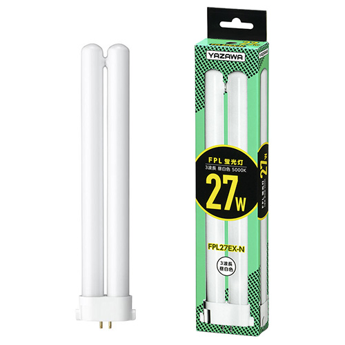 ヤザワコーポレーション] コンパクト形蛍光灯 27W 昼白色 FPL27EXN