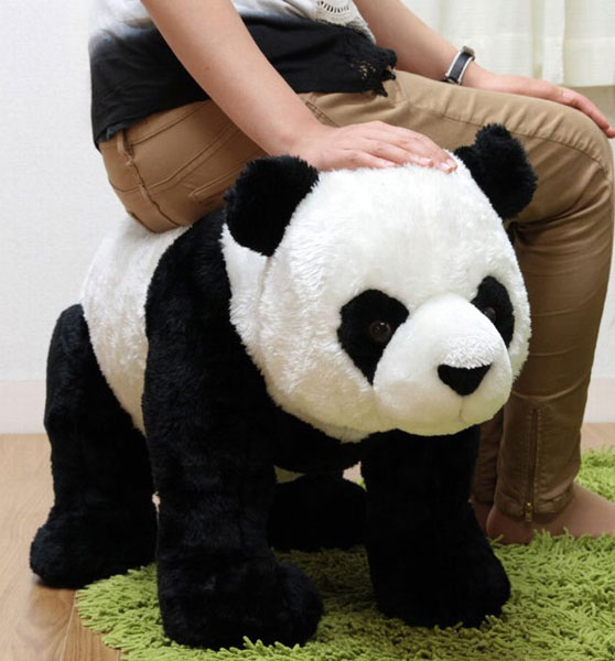パンダ 座れるぬいぐるみ(アニマルスツール) / 通販のジャンブレ