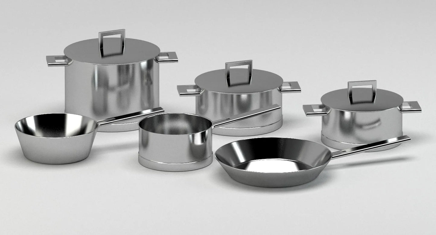 John Pawson Frying Pan by When Objects Work, Luxury Cookware at