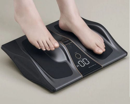 SixPad Foot Fit 3 Black | Japan Trend Shop