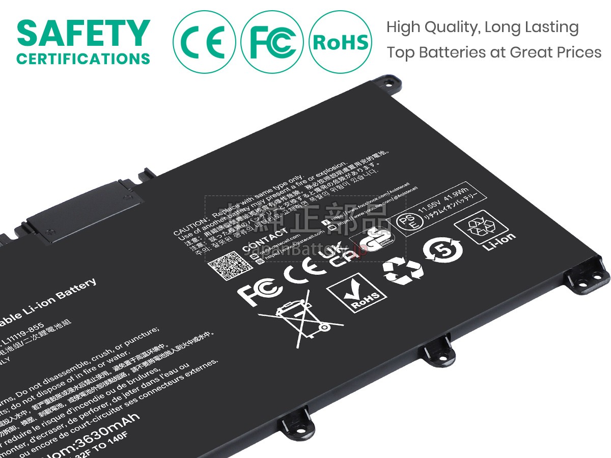 新品 HP Pavilion LAPTOP 15-CC1XX バッテリー交換 | JapanBattery.jp