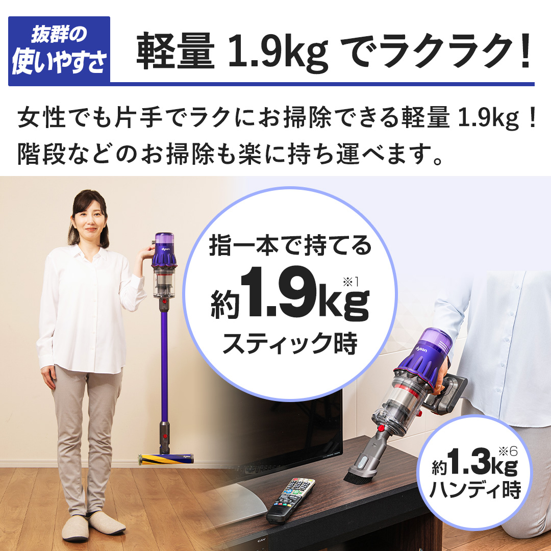 ダイソン 掃除機 コードレスクリーナー Digital Slim Fluffy Optic