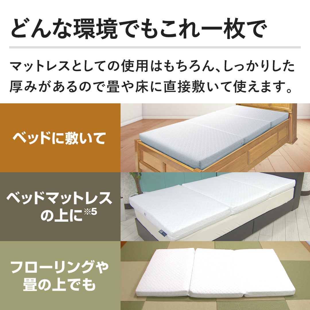 西川 布団・快眠グッズ マットレス ボナノッテプレミアム セミダブル