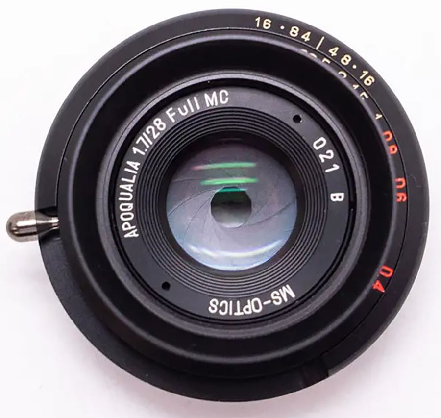 MS Apoqualia-G 28/f1.7 by MS Optics