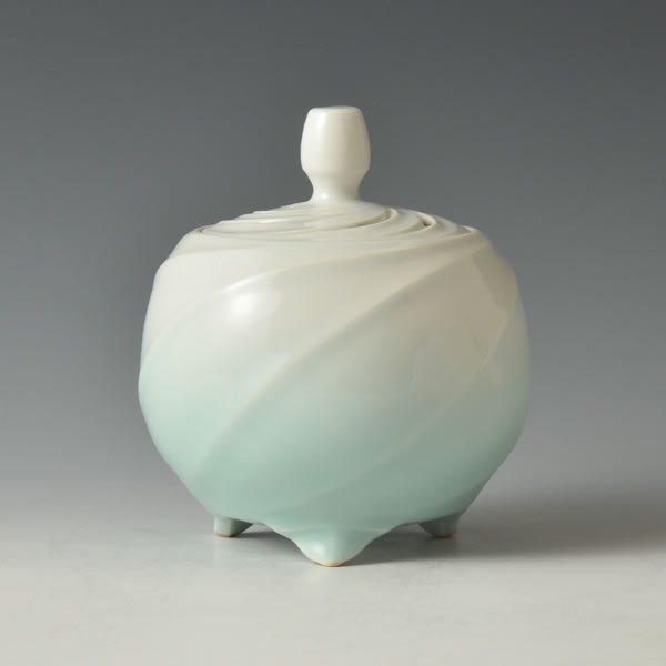 Japan Pottery Net / 青白磁流文香炉