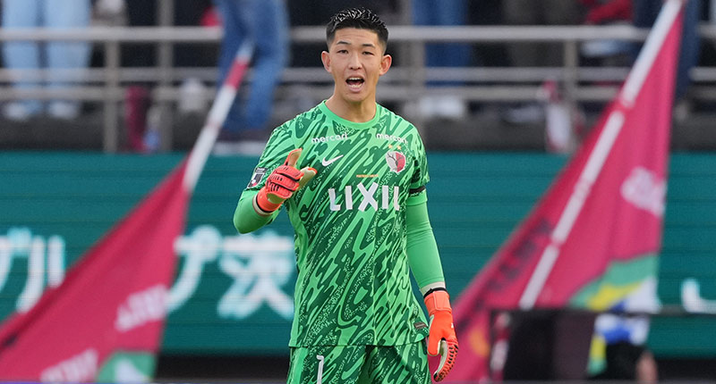 J1受賞者 鹿島アントラーズ GK1 早川 友基：明治安田Jリーグ 月間