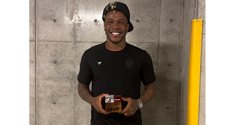 J2受賞者 V・ファーレン長崎 MF10 マテウス ジェズス：明治安田J