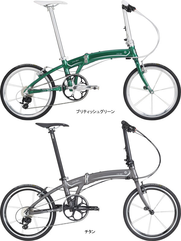 折りたたみ自転車 ダホン Mu SLX 2016モデル 東京・銀座の自転車屋