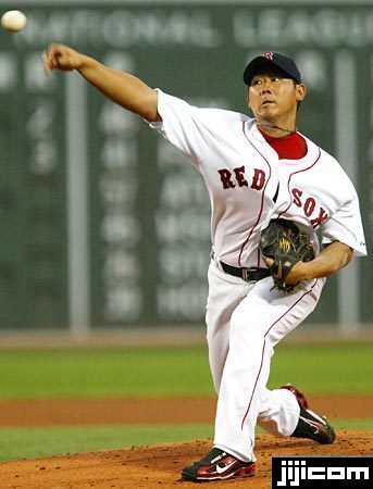 ◎松坂大輔（レッドソックス） ホワイトソ…：MLB2008―大リーグ