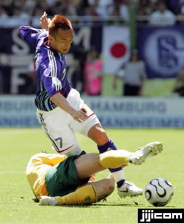 W杯ドイツ大会1次リーグ・日本－オーストラ…：サッカー NAKATA