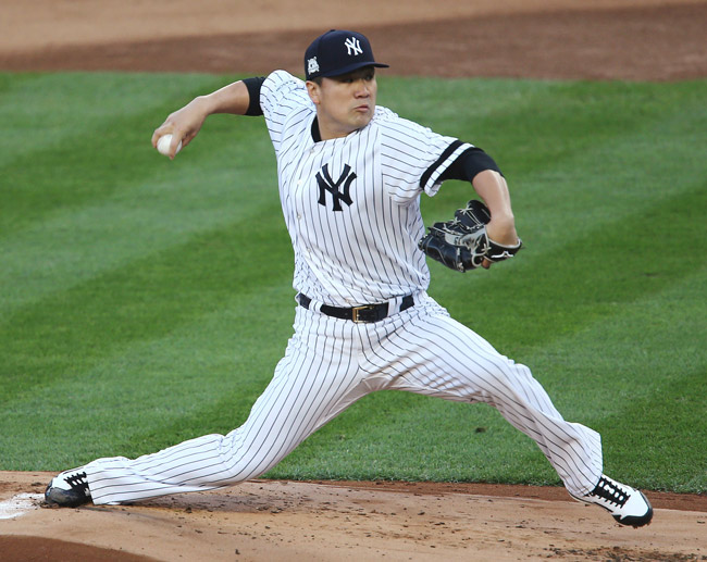 田中将大投手 2014年からヤンキース（デ…：和製大リーガーの系譜