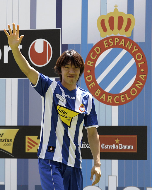 スペイン1部リーグ、エスパニョー…：日本が誇るレフティー・中村俊輔