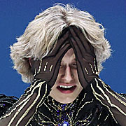 チェ・ゲバラの霊廟（れいびょう）で…：若き日のフィデル・カストロ氏