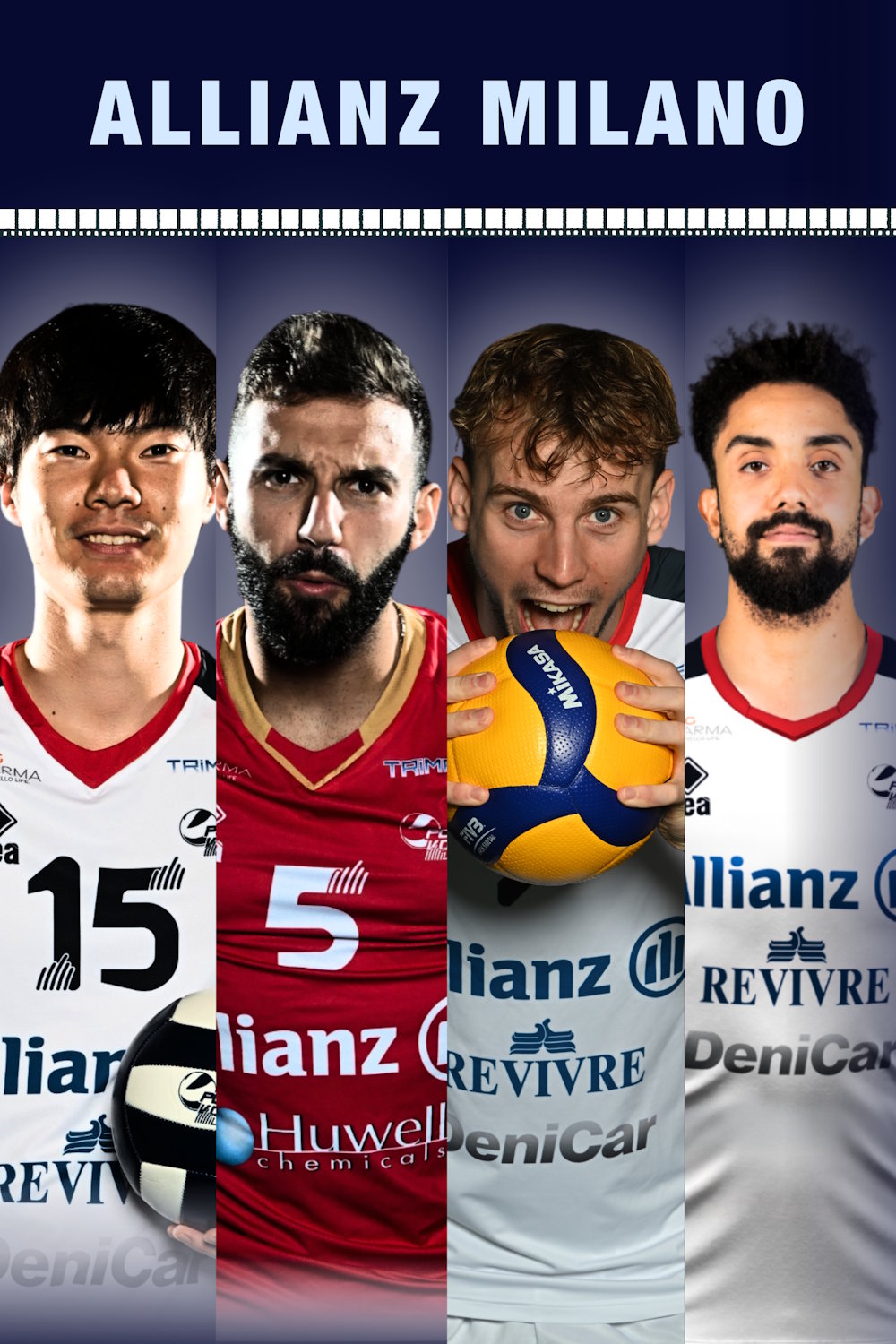 大塚達宣選手所属 パワーバレー・ミラノ vs シル・サフェーティ