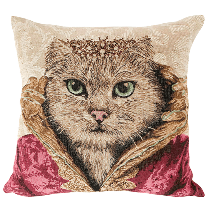 Beauty cat cushion - Jules Pansu