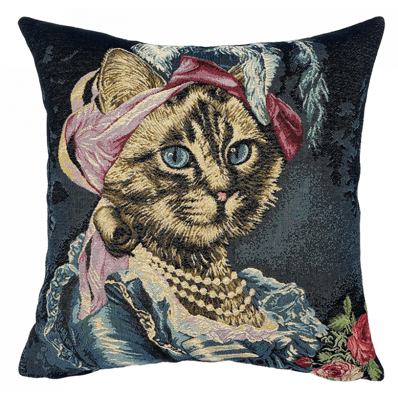 Marie-Antoinette cat cushion - Jules Pansu