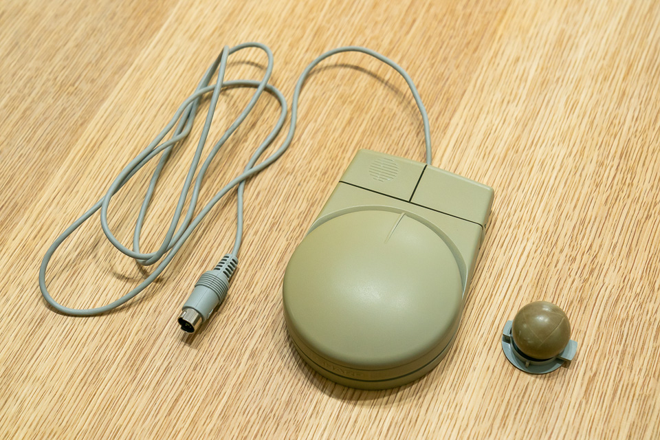 X68000用マウス・トラックボールの分解とサビ落としなど | 巨大