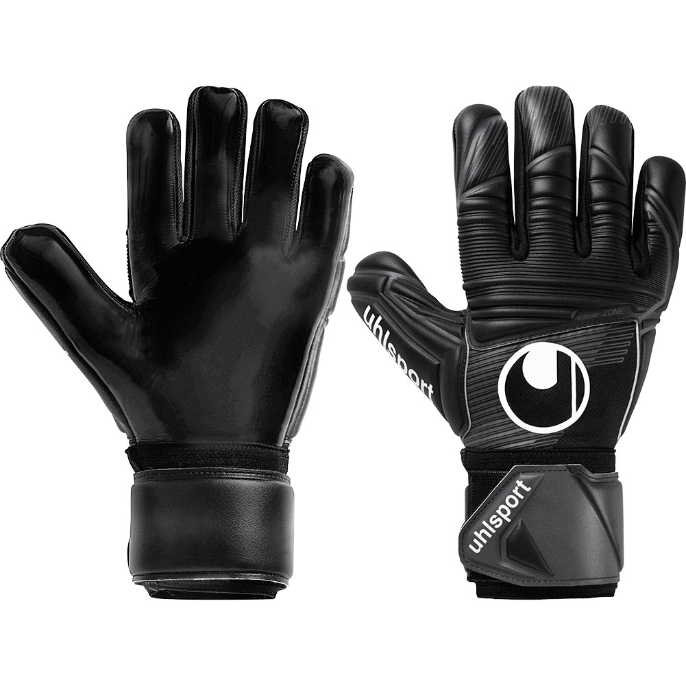 101134901 Uhlsport Comfort Absolutgrip HN Goalkeeper Gloves Black