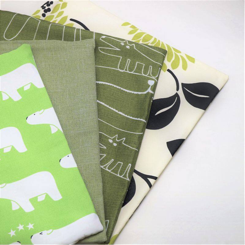 プラントダマスク クッションカバー JE-12227 ベージュ ｜ジャストカーテン