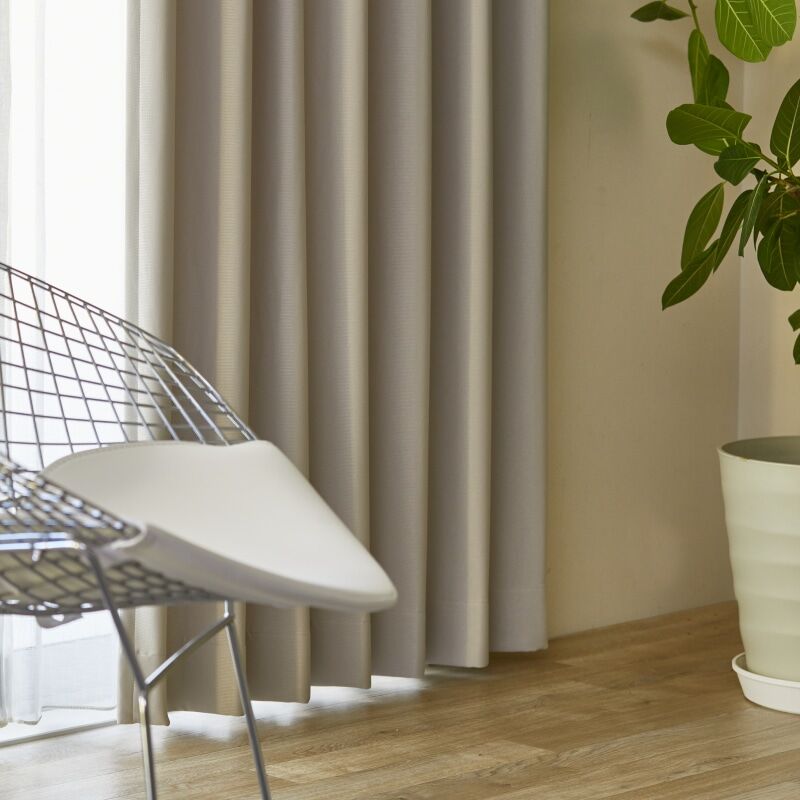 ブライトヨコ カーテン JE-94005 アイボリー ｜ジャストカーテン