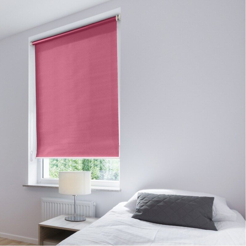 つっぱりロールスクリーン -非遮光- マゼンタ JCL-3024 ｜ジャストカーテン