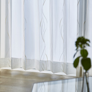 ウィート カフェカーテン JE-92609 ホワイト ｜ジャストカーテン