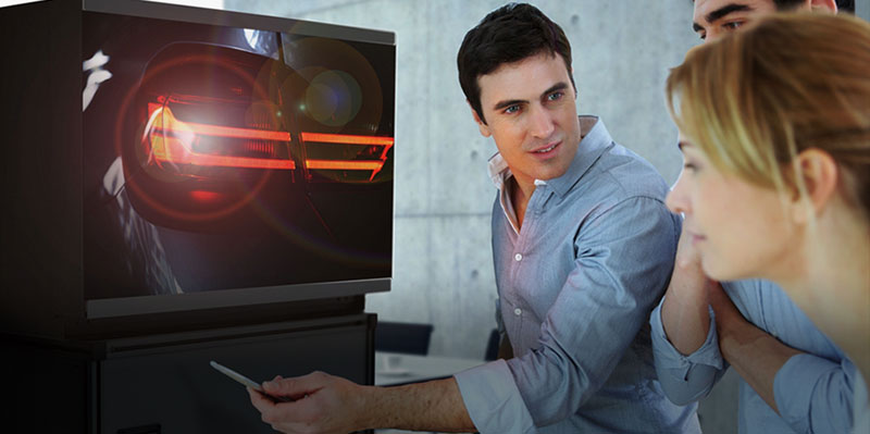 HDR対応36型高輝度表示ディスプレイ「ALIS」LY-HDR36-2/LY-HDR36-4