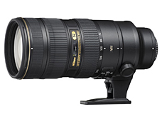 AF-S DX NIKKOR 18-200mm f/3.5-5.6G ED VR II」「AF-S NIKKOR 70