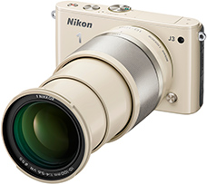 世界最小10倍ズームレンズ「1 NIKKOR VR 10-100mm f/4-5.6」 画角100度