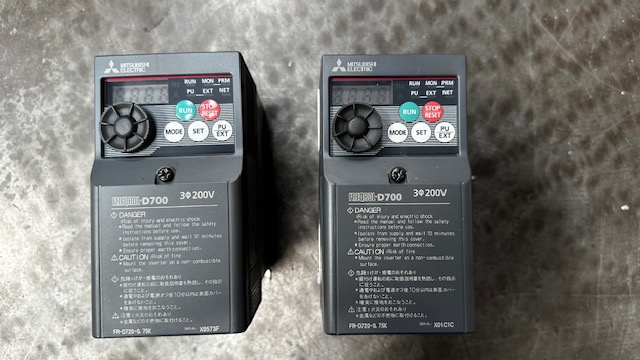 インバーター 三菱電機 FR-D720-0.75K 中古販売詳細【#347306】 | 中古