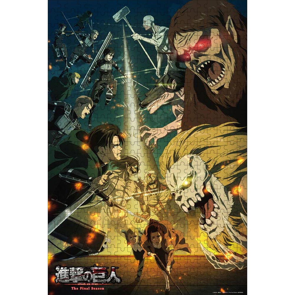 進撃の巨人 The Final Season キービジュアル第3弾 500ピース 38×52cm