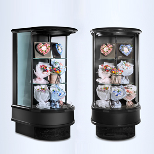 花の冷蔵庫，花冷蔵庫，花屋冷蔵庫，アレンジフラワーショーケース