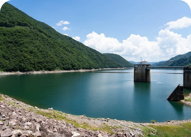 黒又川第一ダム | J-POWERダムカード配布案内 | J-POWER 電源開発株式会社