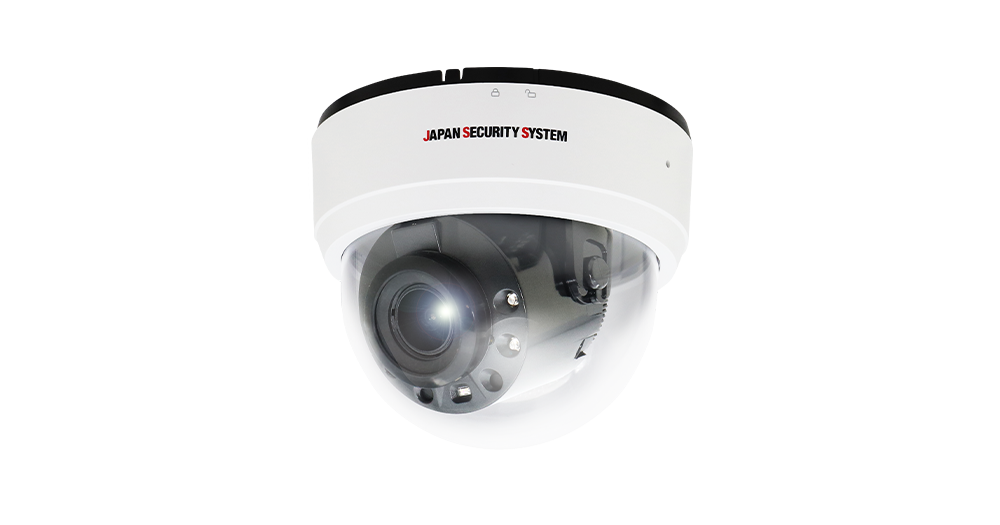 アナログHD対応5メガピクセル 屋内ワンケーブルIRドーム型カメラ