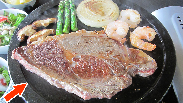 プレミアム溶岩プレート極レジェンド(伝説）25cm 丸型皿溝あり｜岩盤浴