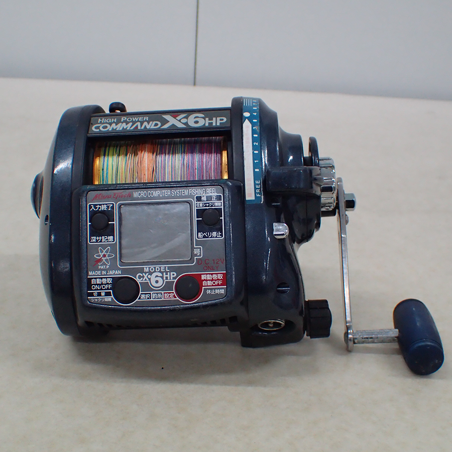 宅配買取】ミヤマエ/ミヤエポック 電動リール COMMAND CX-6 HP