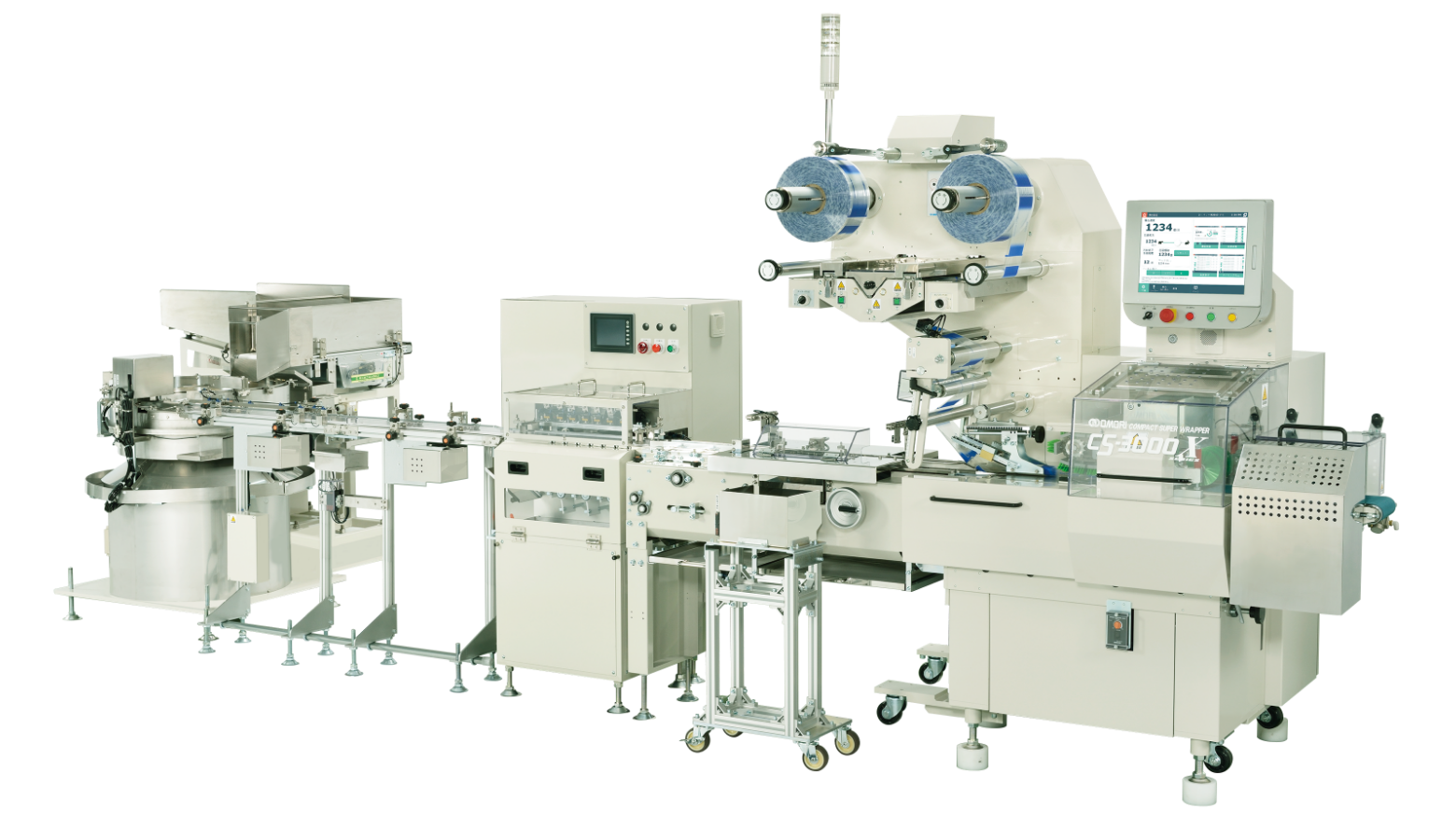 CS-3000X｜自動包装機の開発・製造・販売を行う大森機械工業