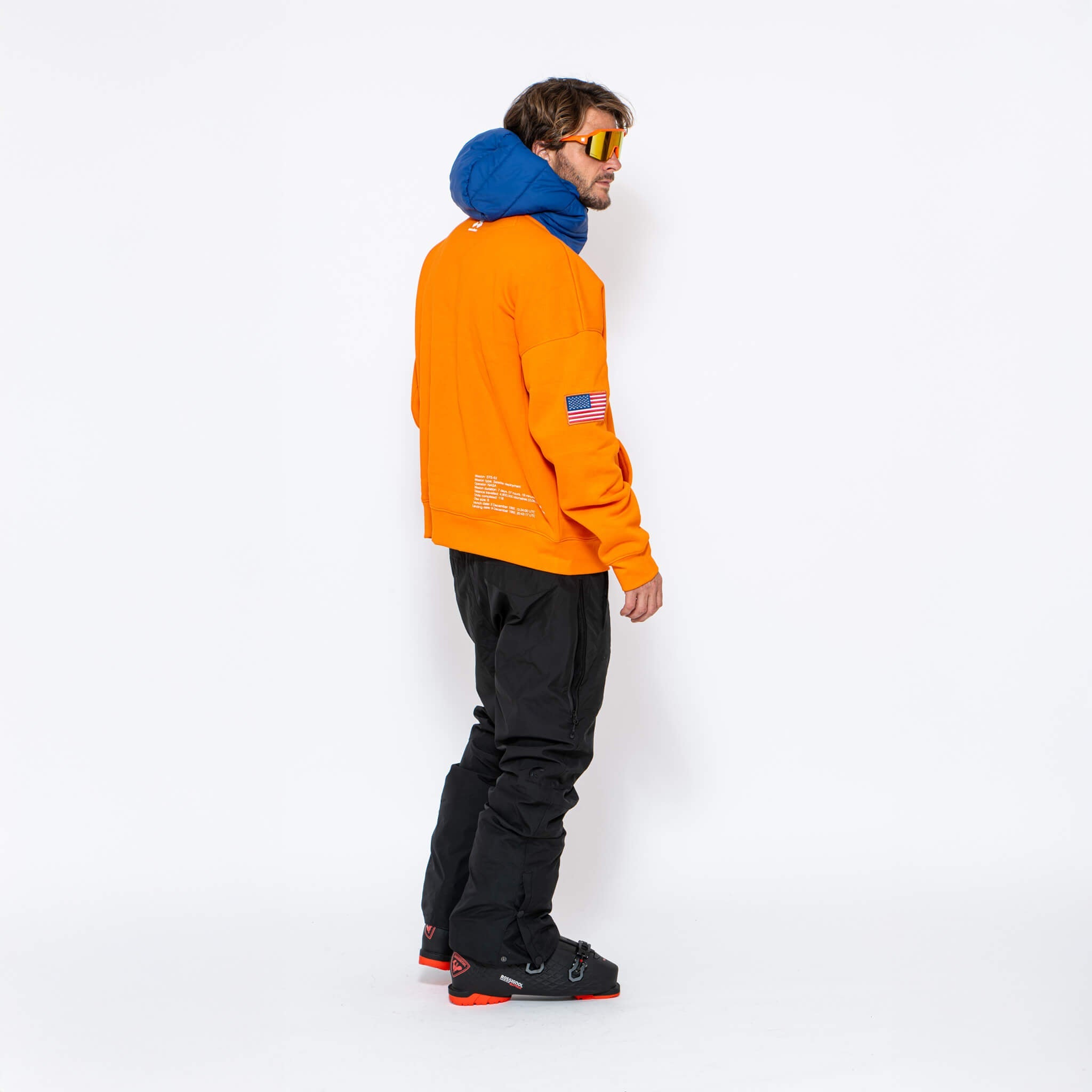 WR Puffer Hoodie, Orange NASA - Oneskee US