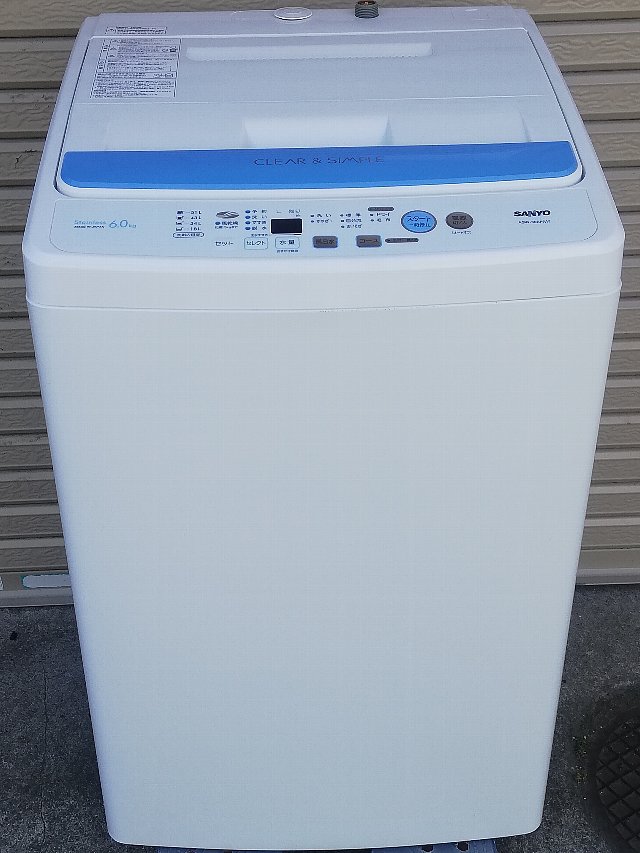 SANYO サンヨー 全自動洗濯機 ASW-60BP ｜ 買取実績 ｜ 武蔵野市