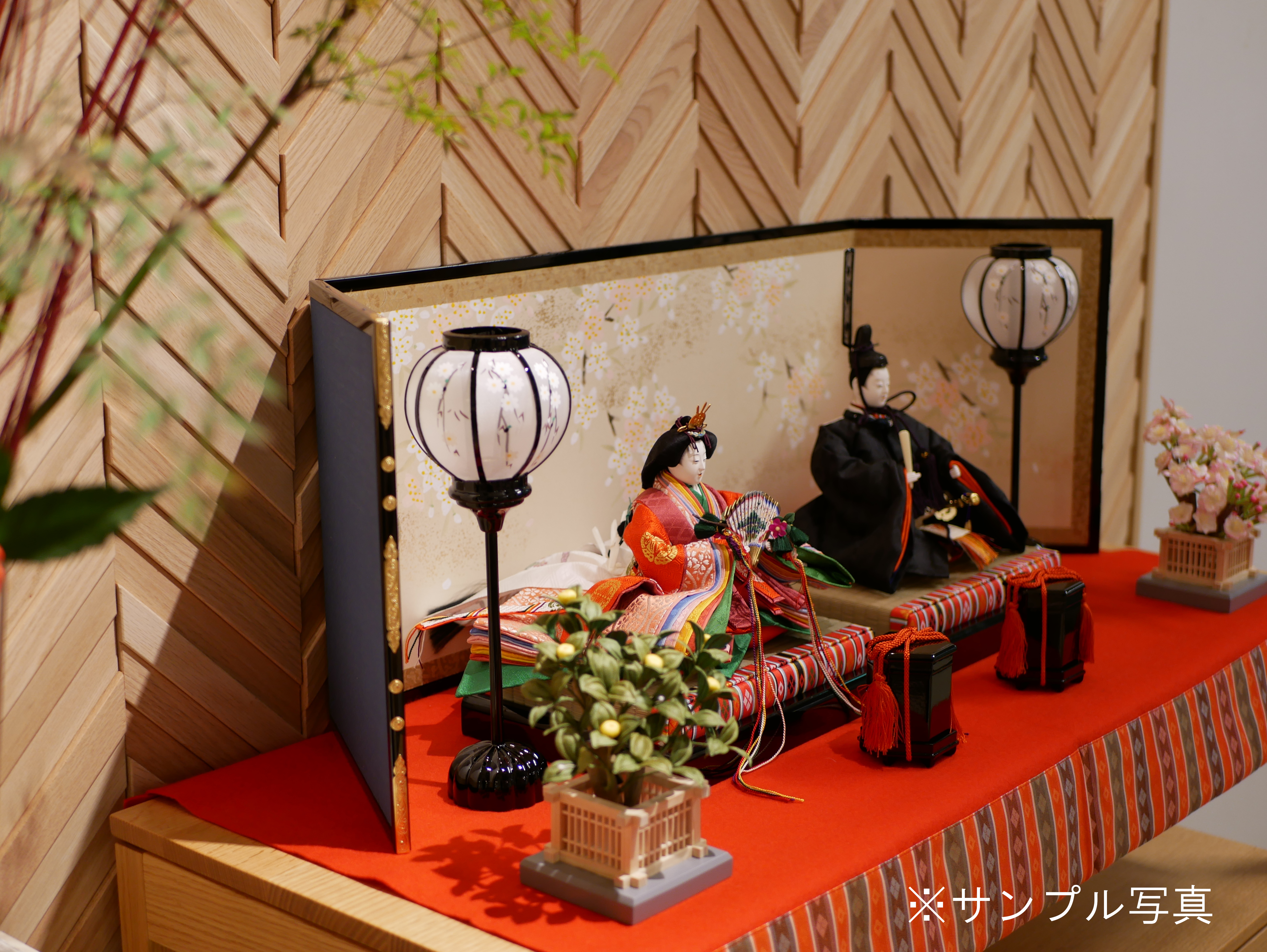 和泉の御蔵 / 北村松月堂作「手描き桜屏風」十号