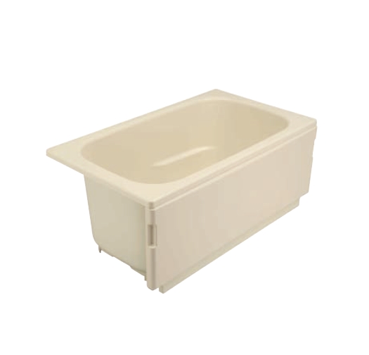 KFP120TGH2 FRP浴槽 1195×720×575mm ホワイト （底面エンボス