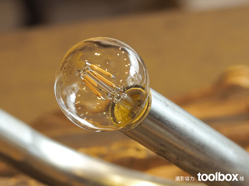 フィラメントLED電球「Siphon」 Ball50 LDF42 ボール50 Only One