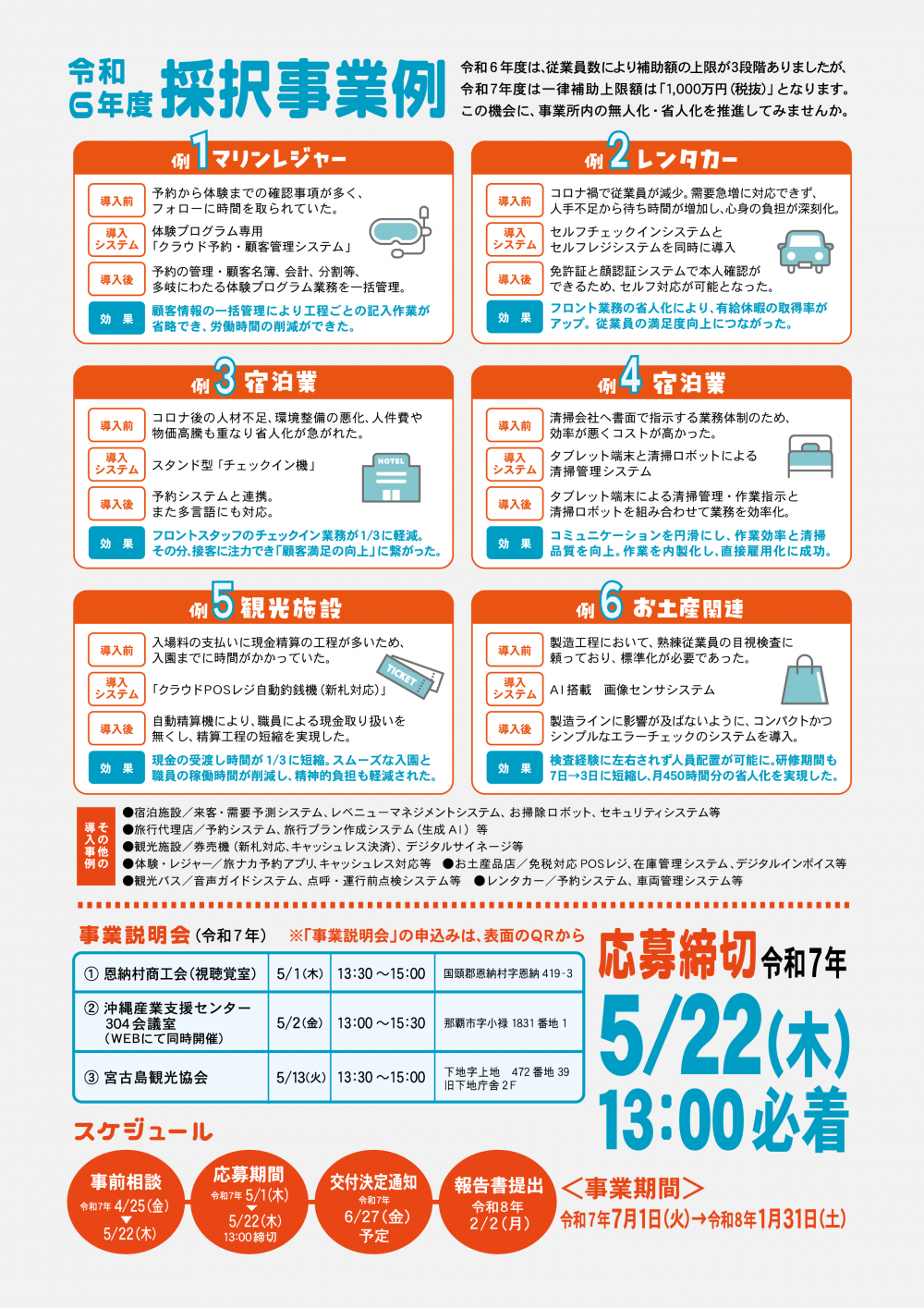 公募期間終了＞【令和7年度】沖縄県観光事業者収益力向上サポート事業