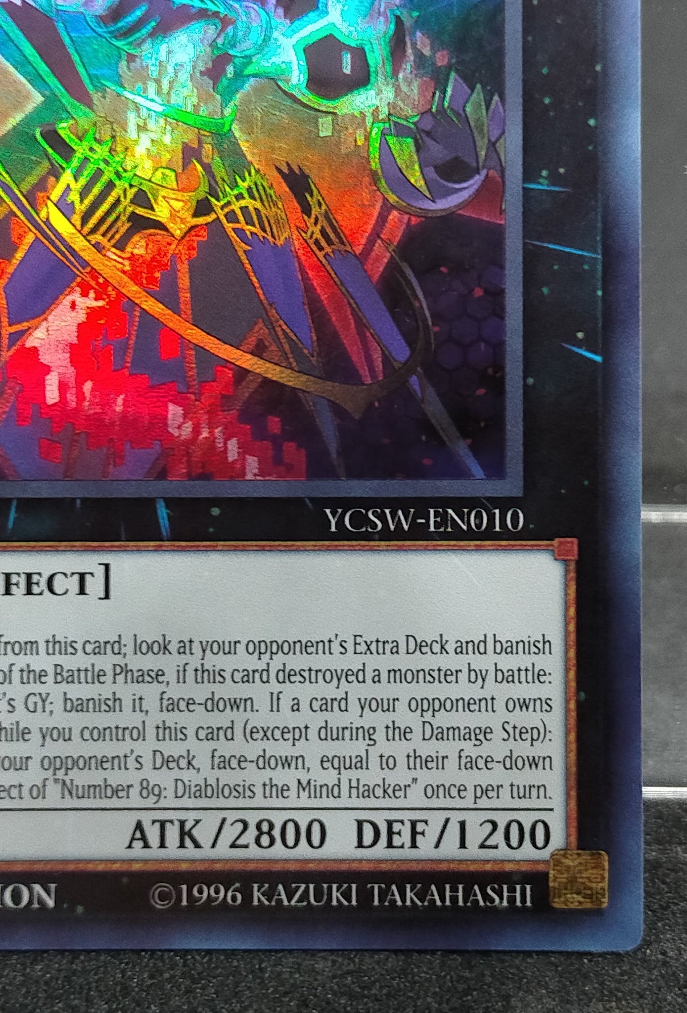 遊戯王 重機王ドボク・ザーク プロモ 英語 YCSW 遊戯王 重機王ドボク