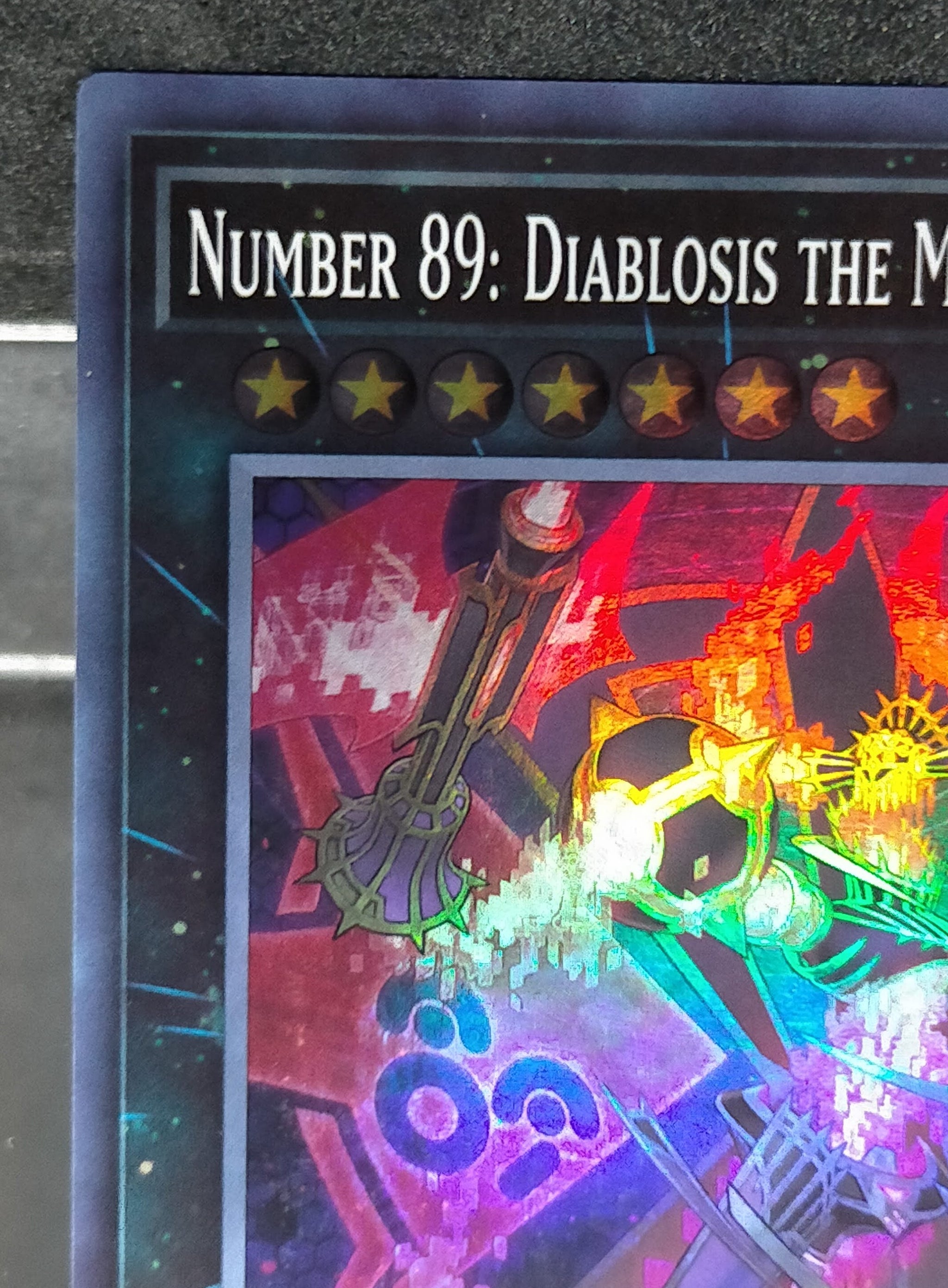 遊戯王 英語版 No.89 電脳獣ディアブロシス スーパーレア YCSW