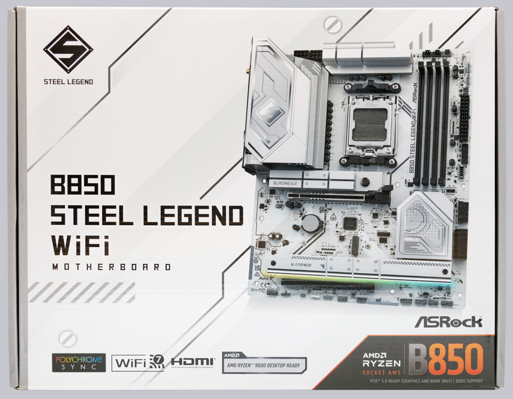 ASRock B850 Steel Legend WiFi AMD AM5 Motherboard Review