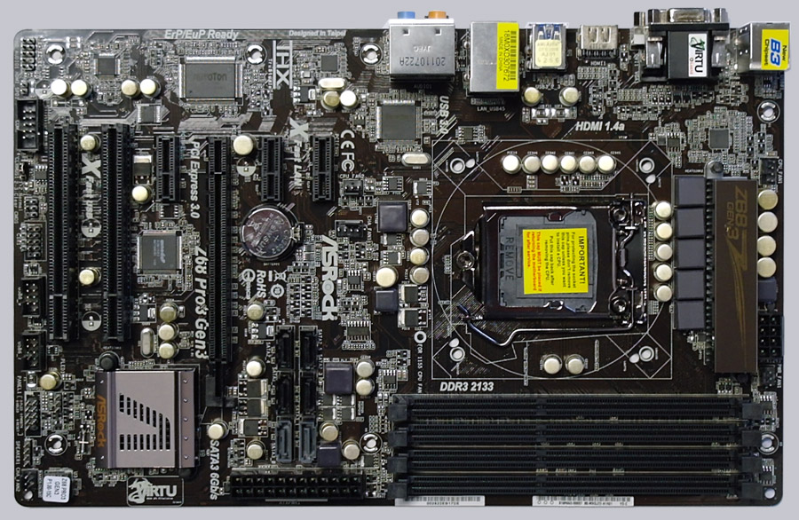 ASRock Z68 Pro3 Gen3 Intel LGA 1155 Motherboard Review Result and